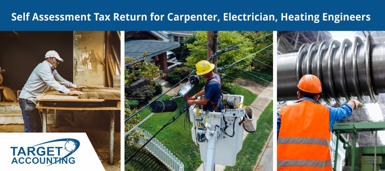 Self-Assessment Tax Return For Carpenter, Heating Engineer, Electrician