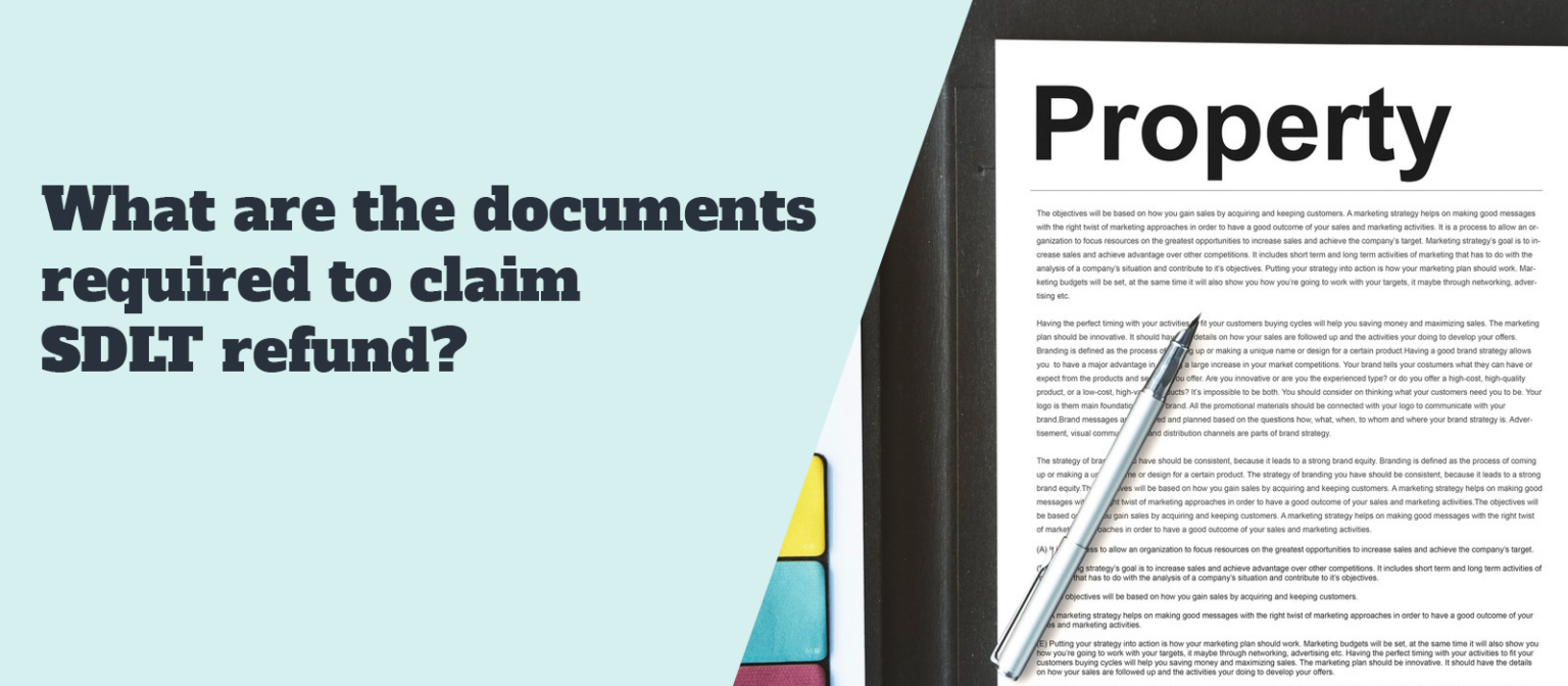 How to Claim Stamp Duty Land Tax (SDLT) Refund SDLT Experts